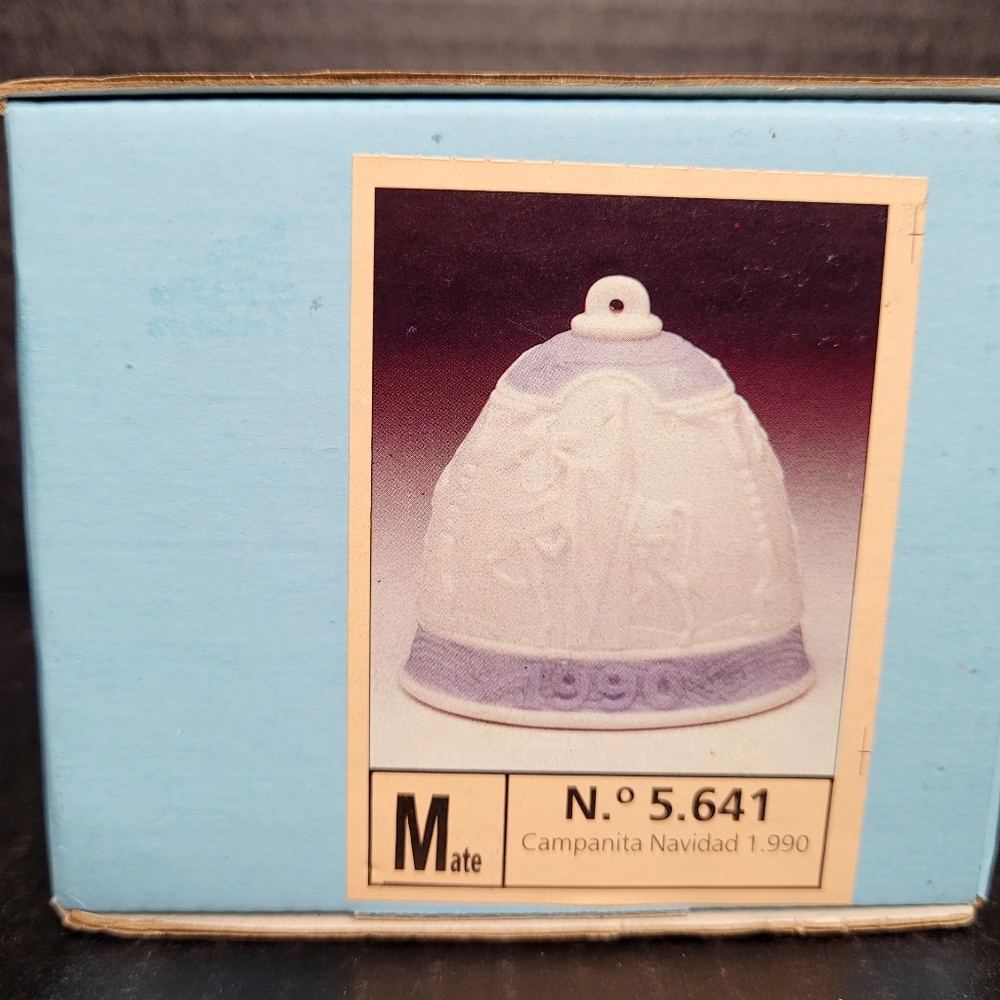 1990 Lladro Campanita Navidad Christmas Bell Ornament #5.641 - Picture 10 of 10